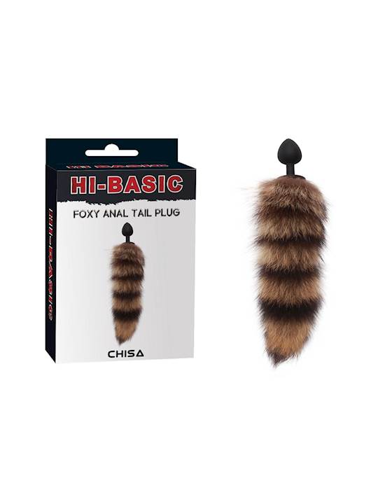 Foxy Anal Tail Plug - 13.3 Inch