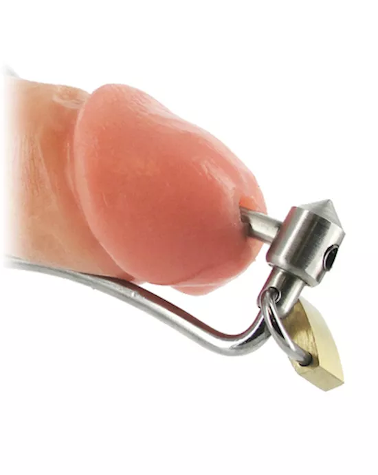 Locking Deep Throat Prince Albert Wand
