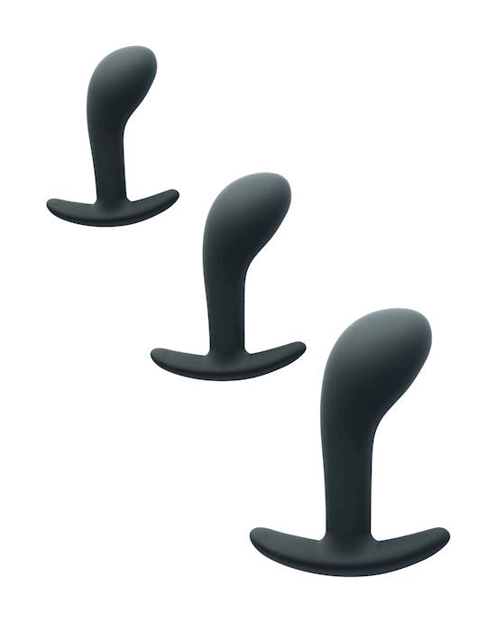Kinki Curved Butt Plug Set