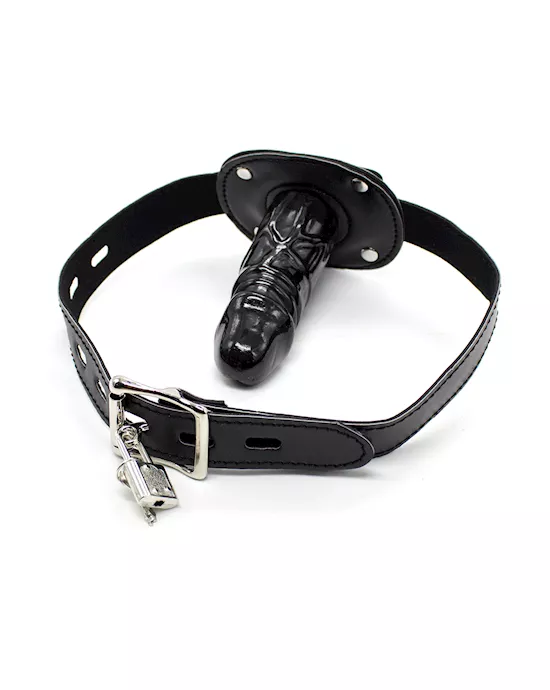 Long Penis Gag with Lock