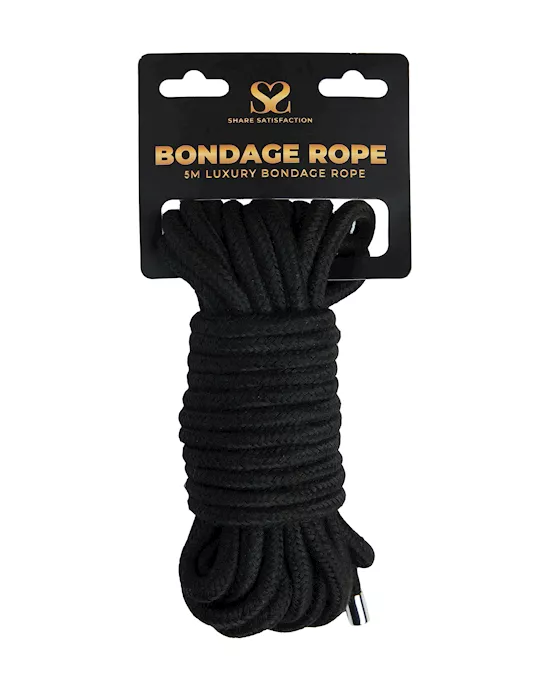 Share Satisfaction Luxury Bondage Rope 5m