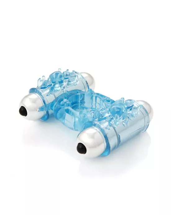 Nu Sensuelle S-wet Double Action Bullet Ring 