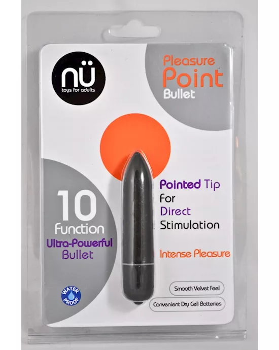 NU Sensuelle S-Wet Pleasure Point Bullet