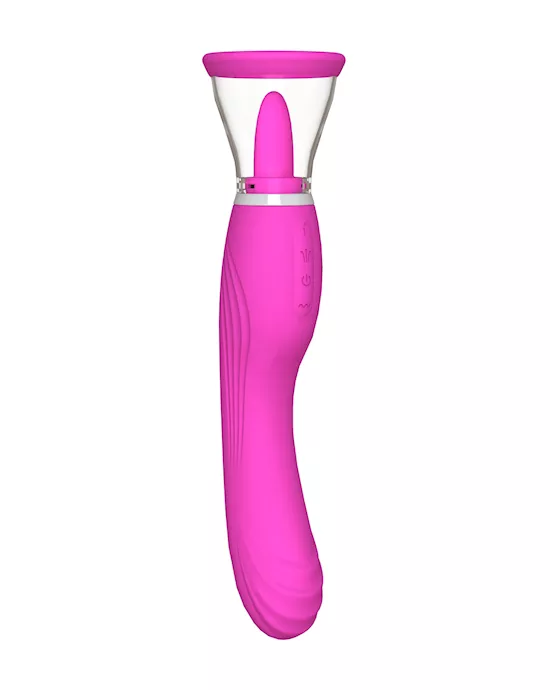 Lottie Pussy Pump and Licking Vibrator
