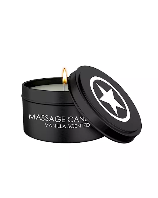 Massage Candle - Vanilla Scented 