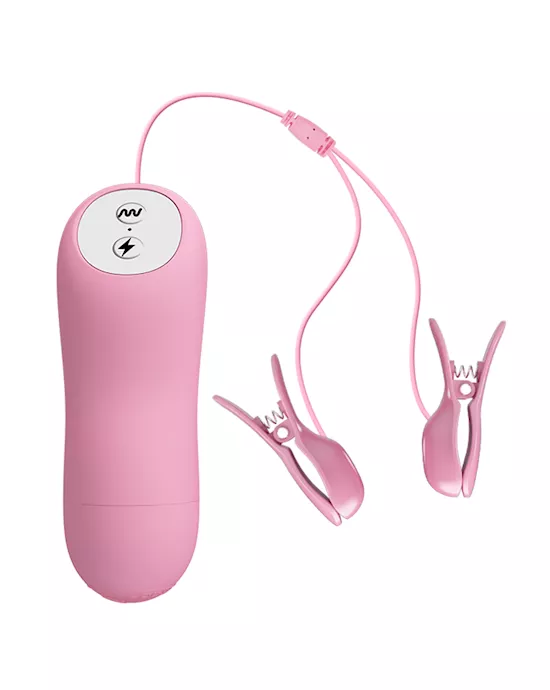 Romantic Wave Electro Shock Nipple Clamps
