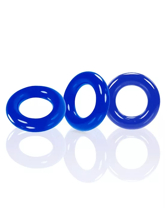 Willy Rings Cockring Pack - Set Of 3