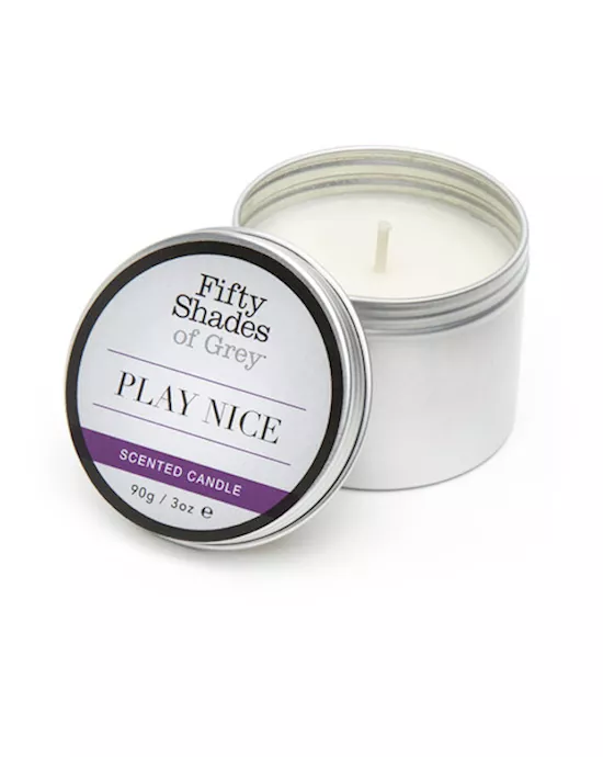 Fifty Shades of Grey Play Nice Vanilla Candle
