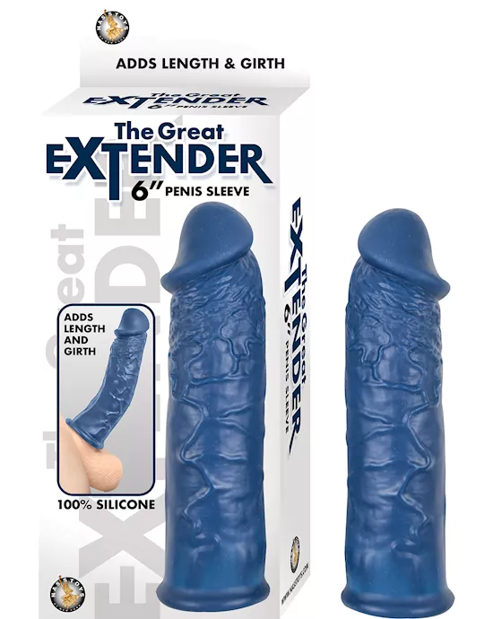 THE GREAT EXTENDER PENIS SLEEVE - 6 Inch