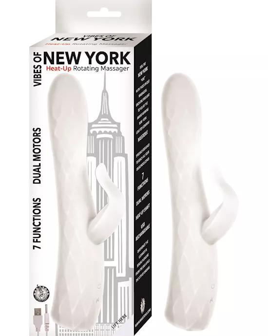 Nass Toys Vibes of New York Heat Up Rotation Massager