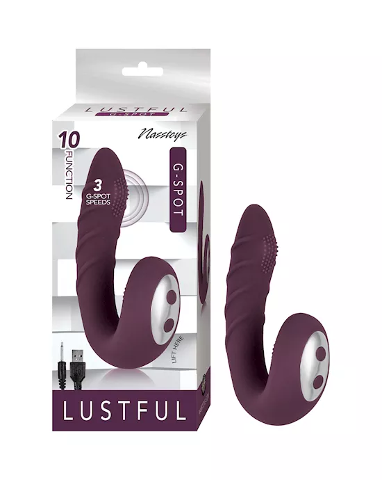LUSTFUL G-SPOT Vibrator - 4.5 Inch