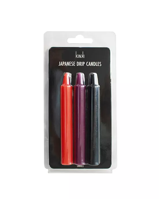 KinKi Japanese Drip Candles - 3 Pack