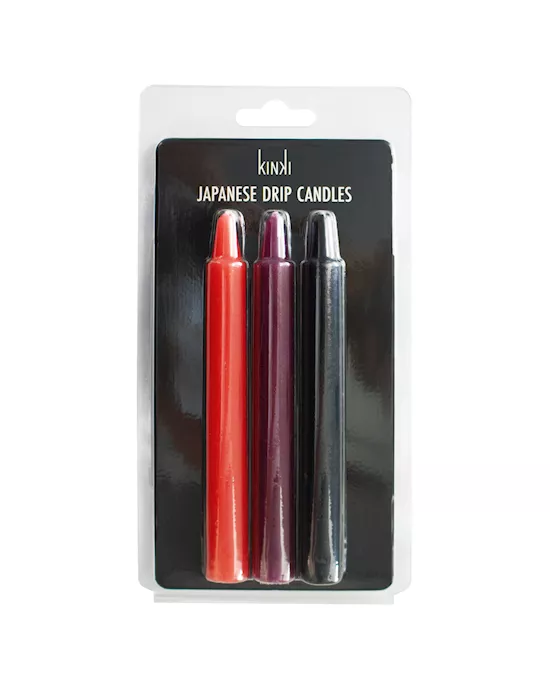 KinKi Japanese Drip Candles - 3 Pack