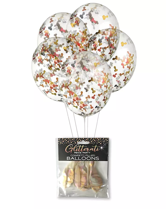 Glitterati Confetti Balloons