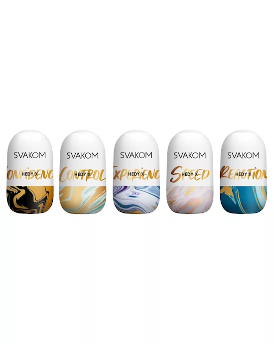 Hedy X Mixed Masturbators - Set of 5