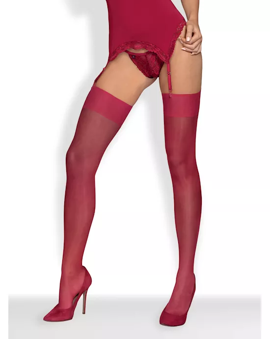 Obsessive Banded Stockings