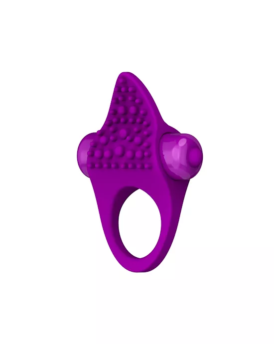 Teardrop Vibrating Cock Ring