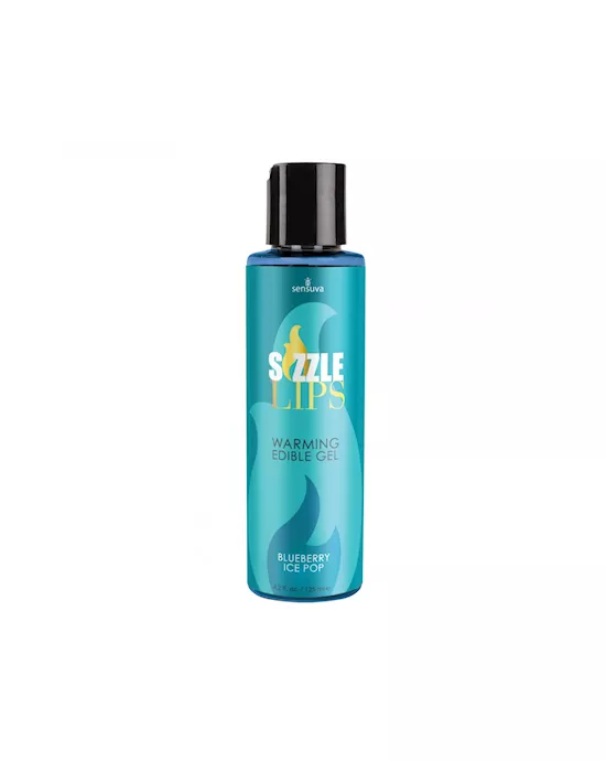 Sizzle Lips Blueberry Ice Pop Warming Gel - 125ml