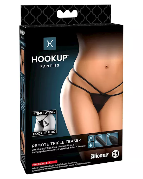 Hookup Panties Remote Triple Teaser