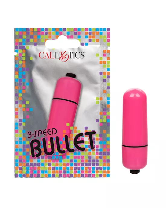 CalExotics 3-Speed Vibrating Bullet - Single Unit 