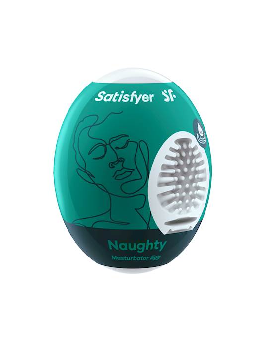 Satisfyer Masturbator Egg  Single Naughty