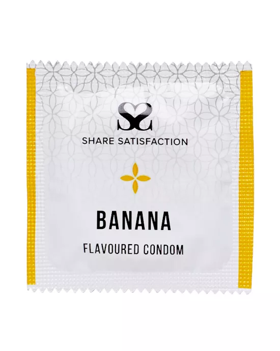 Share Satisfaction Banana Flavoured Condom