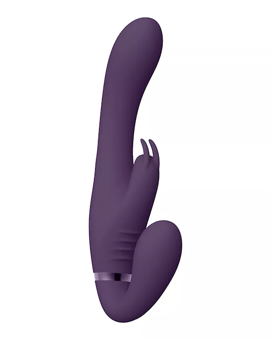 Suki - Vibrating Strapless Strap on Rabbit