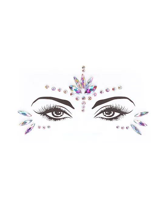 Dazzling Eye Contact Bling Sticker