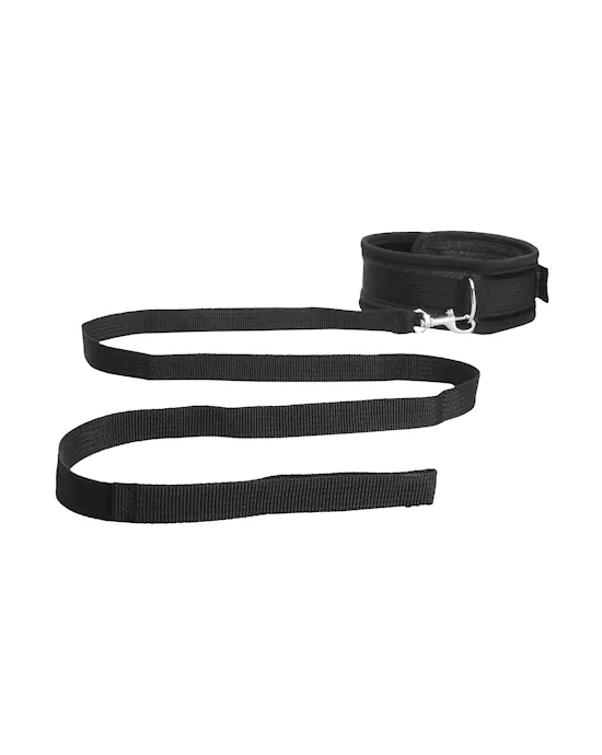 V and V Adjustable Collar with Leash