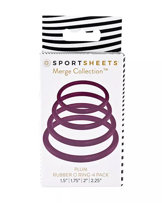 Plum O-Ring 4pk