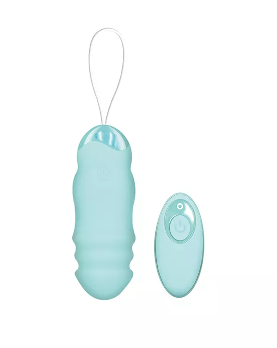 Amore Pastel Pleasure Thrusting Egg Vibrator With Remote