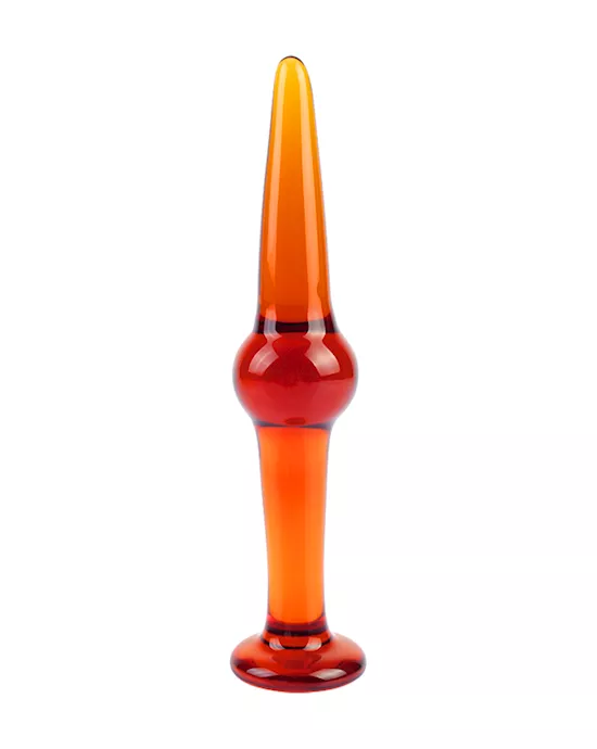 Lucent Dune Glass Butt Plug