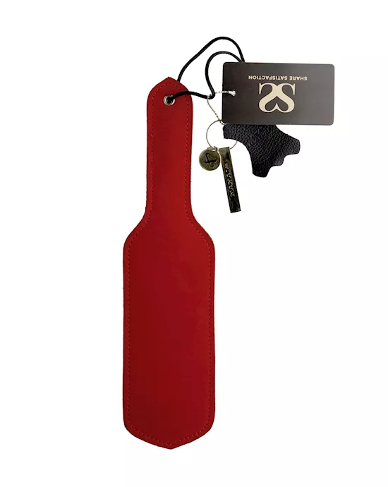 Bound X Soft Suede Spanking Paddle