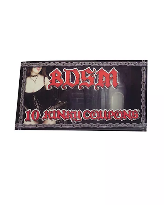 BDSM Coupons - Single Book