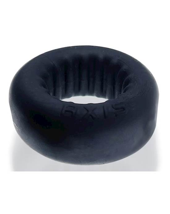 Axis Rib Griphold Cockring Black Ice