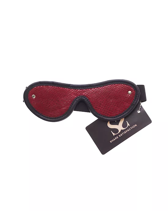 Bound X Snakeskin Blindfold