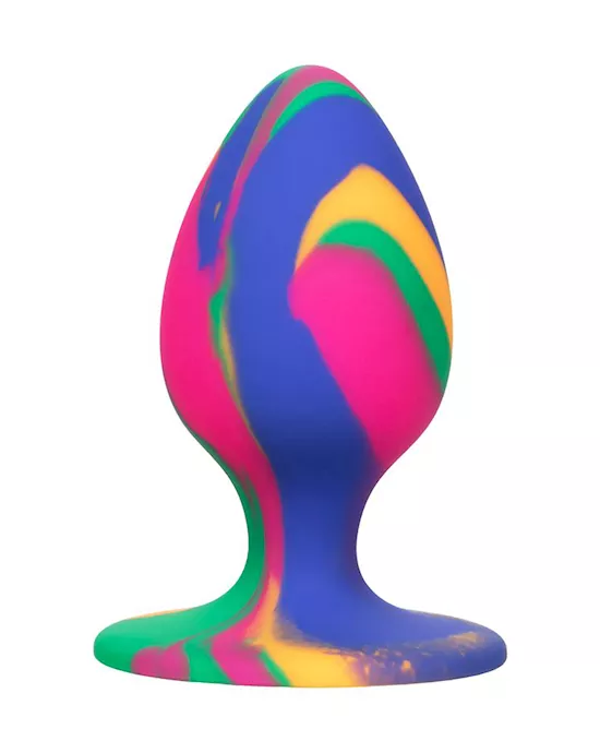 Cheeky Tie-Dye Butt Plug