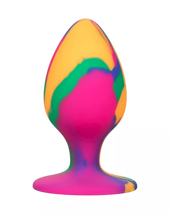 Cheeky Tie-Dye Butt Plug