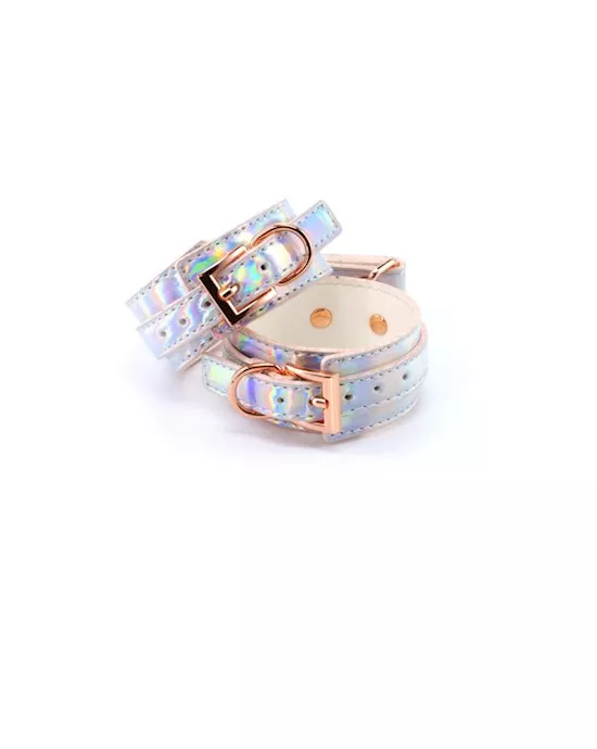 Cosmo Bondage Ankle Cuffs Rainbow
