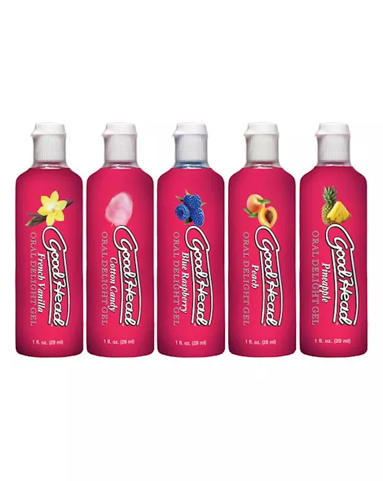 GoodHead Oral Delight Gel 5 Pack 1 oz
