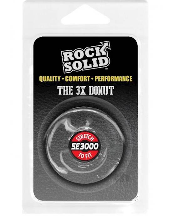 Rock Solid The 3x Donut Clear