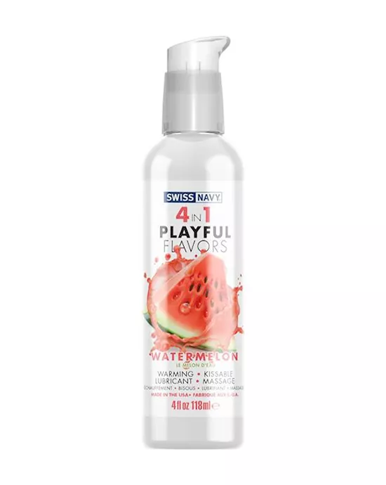 Swiss Navy Playful 4in1 Watermelon Lubricant 118ml