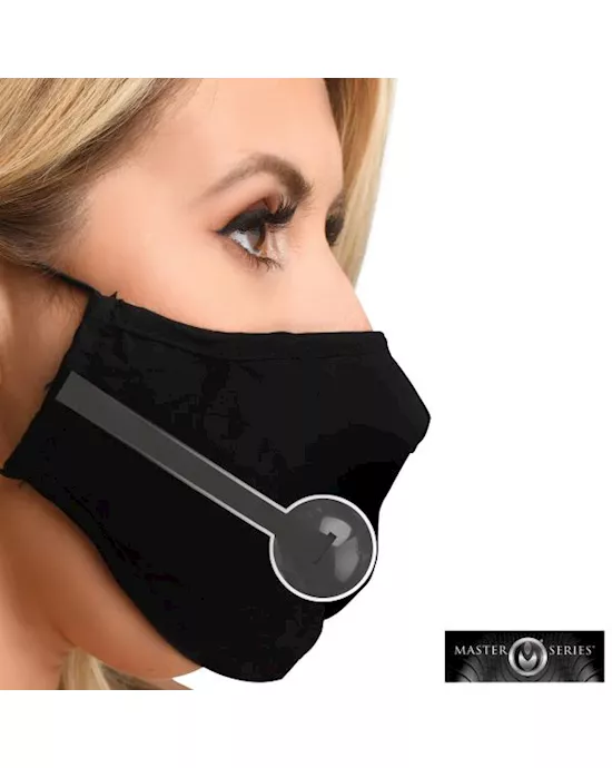 Ms Under Cover Ball Gag Face Mask