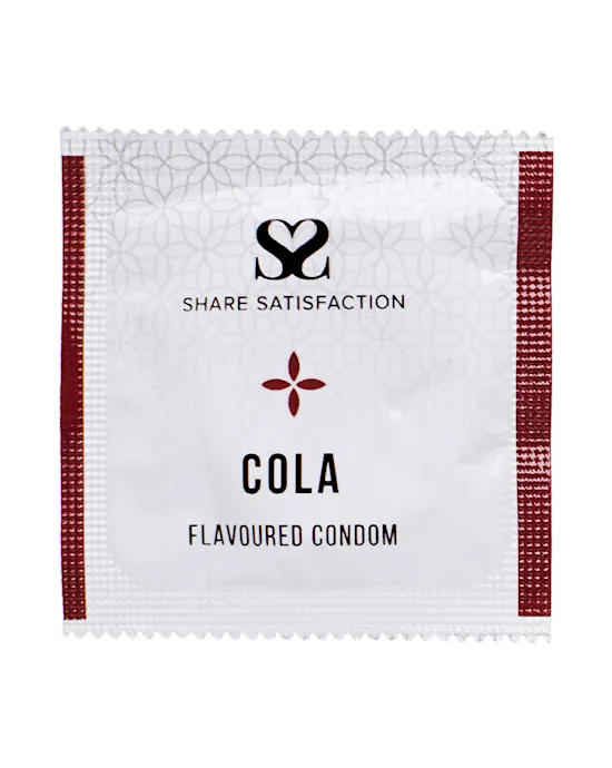 Share Satisfaction Cola Flavoured Condoms - 50 pack