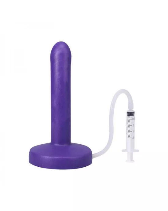Pop Slim By Tantus Squirting Dildo Indiglow Bag