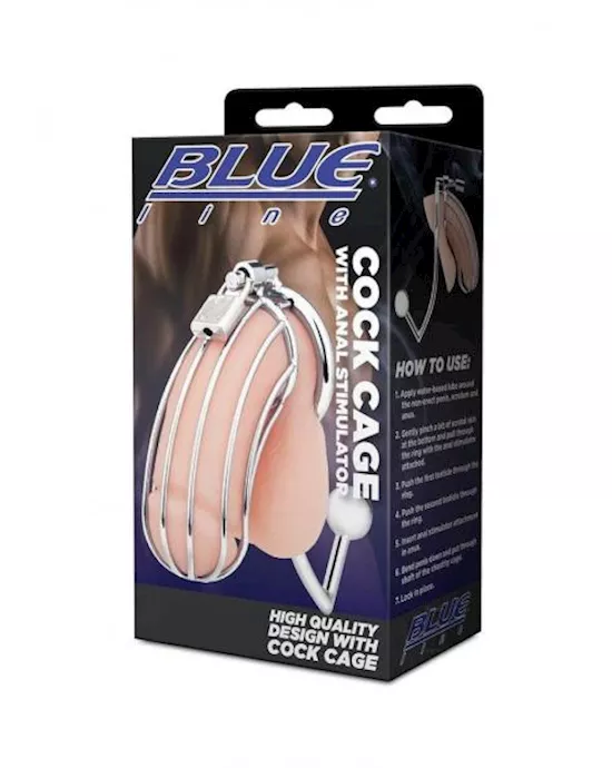 Cock Cage w/Anal Stim