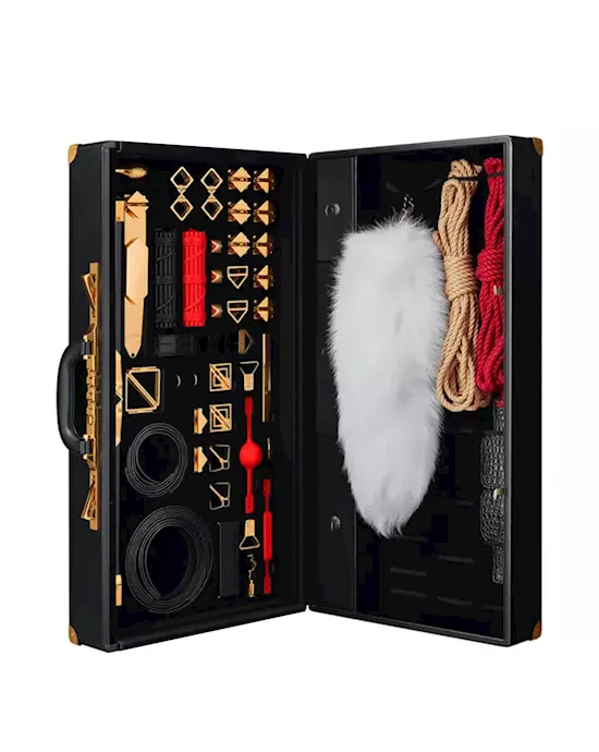Lockink All-in-1 Bdsm Play Kit - Dark Alligator