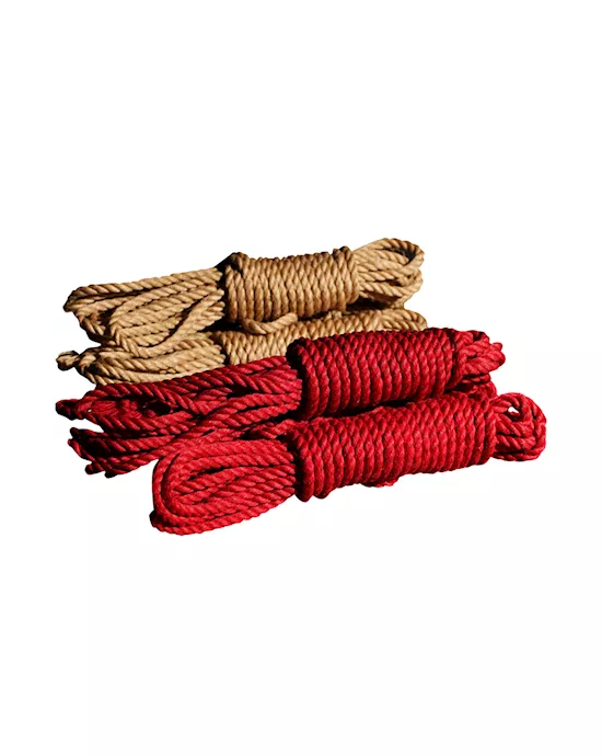 SEVANDA Natural Hand-Twisted Hemp Bondage Rope