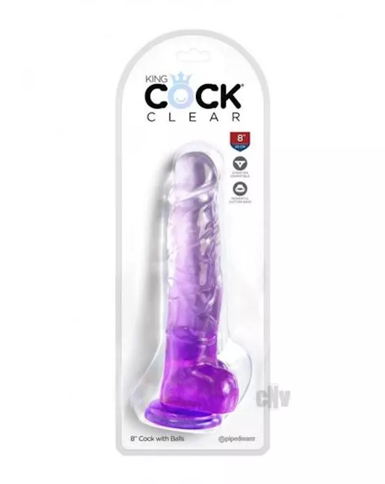 King Cock Clear w/Balls