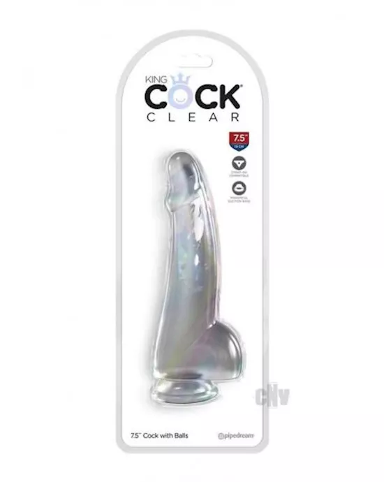 King Cock Clear w/Balls